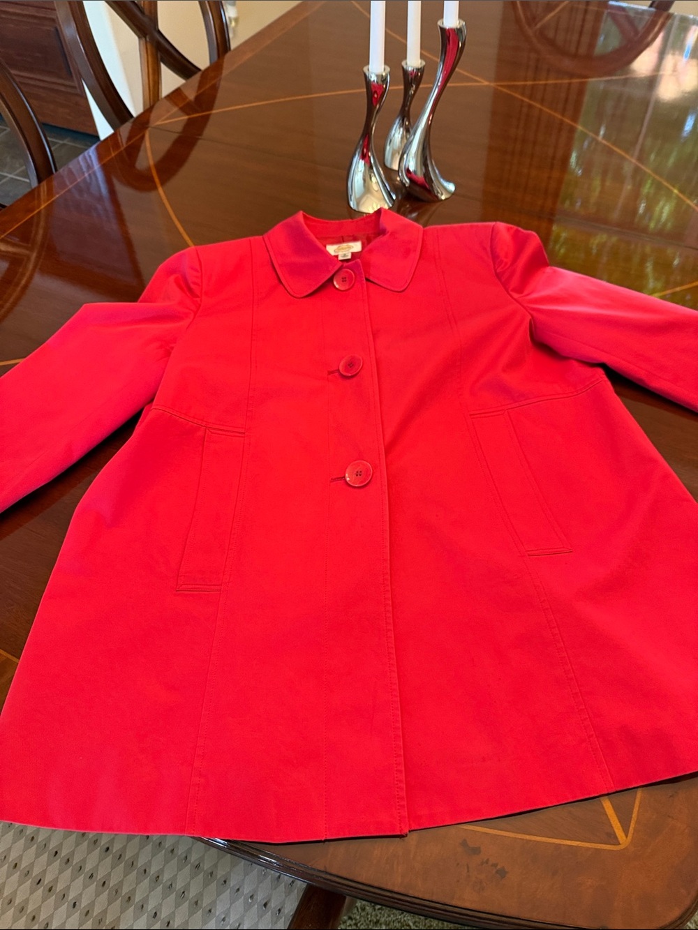 Pink trench